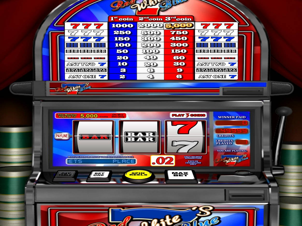 Red White Blue Casino Slots - renewmost